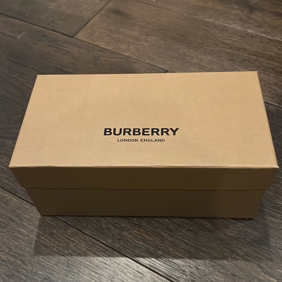 Burberry Furley Logo Lime Green and Pink Slides - Picture 3 of 5